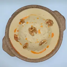 شركسية بالدجاج وصلصة الجوز